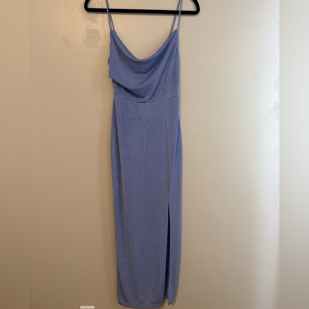 Elegant Blue Evening Gown